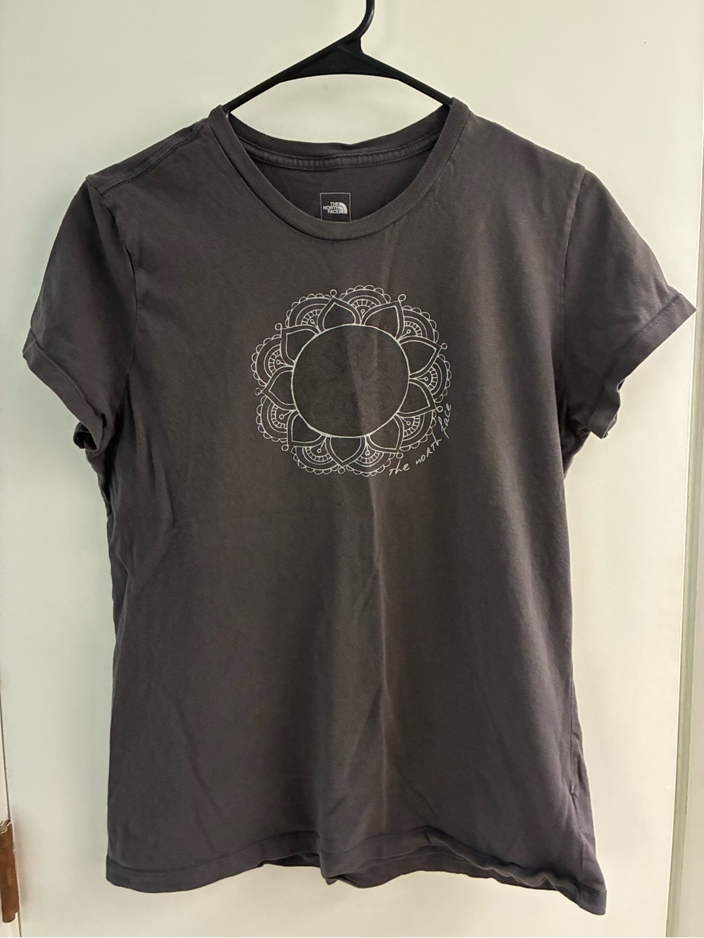 The North Face Women's Charcoal Graphic Short Sleeve Tee